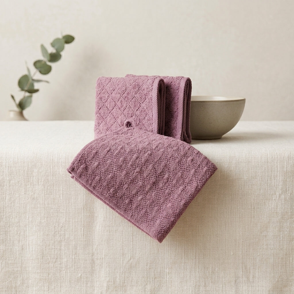 Textured Purple Technical Cleaning Cloth