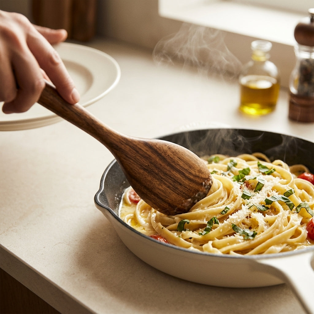 Essential Acacia Collection | Set of 7 Culinary Utensils