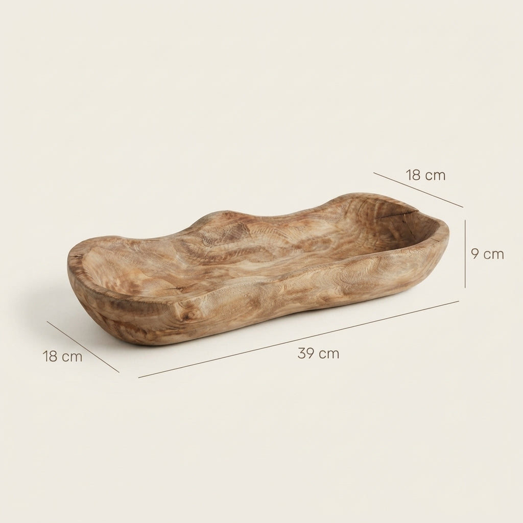 Minimalist Wooden Fruit Bowl – The Art of Sharing at the Table